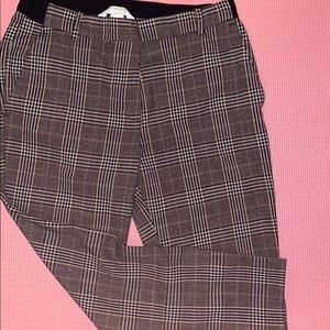 Checkered H&M Dress Pants